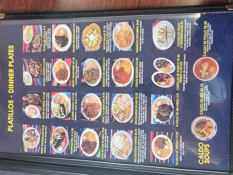 Burritos Locos #2 - Hurst, TX menu_pic