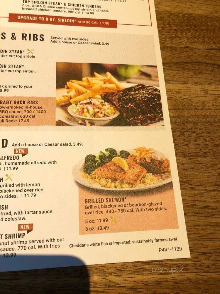 Cheddar's Scratch Kitchen - Albany, GA menu_pic