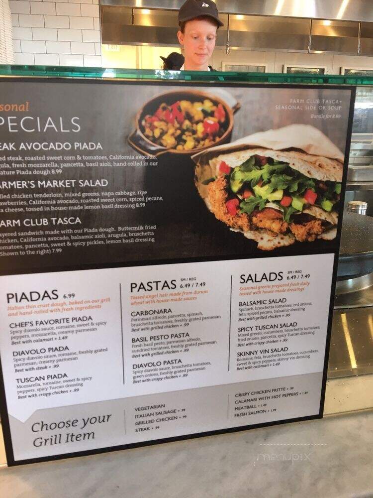 Piada Italian Street Food - Florence, KY menu_pic