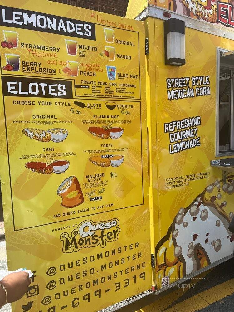 Queso Monster - Durham, NC menu_pic