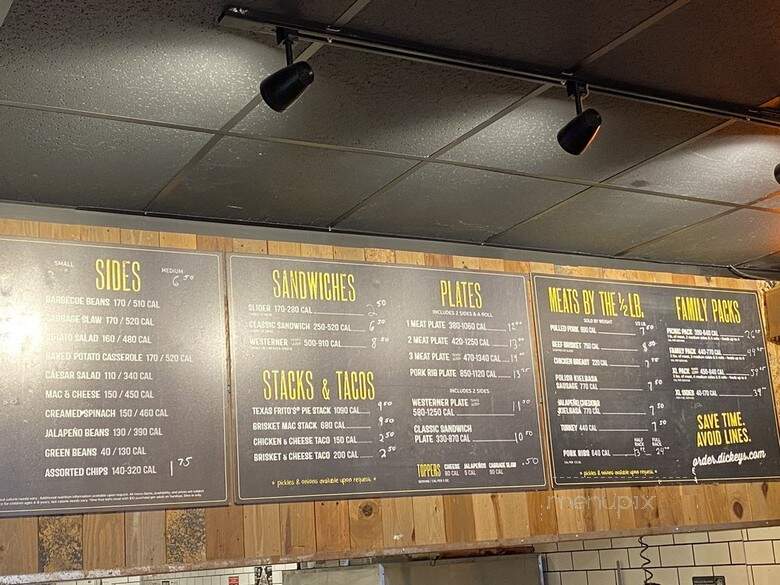 Dickey's Barbecue Pit - Camp Hill, PA menu_pic