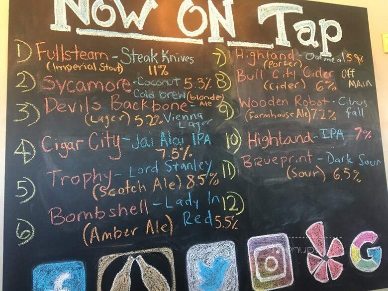 Brew N Que - Apex, NC menu_pic