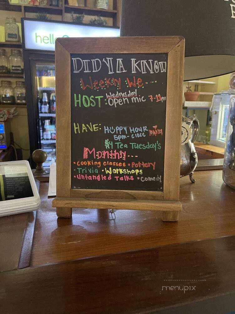 Tea & Poets - South Miami, FL menu_pic