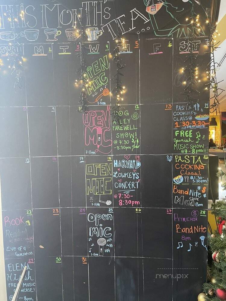 Tea & Poets - South Miami, FL menu_pic