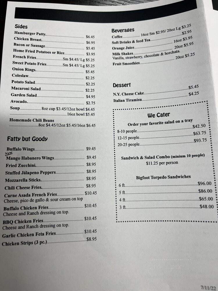 Happy Deli - Los Angeles, CA menu_pic