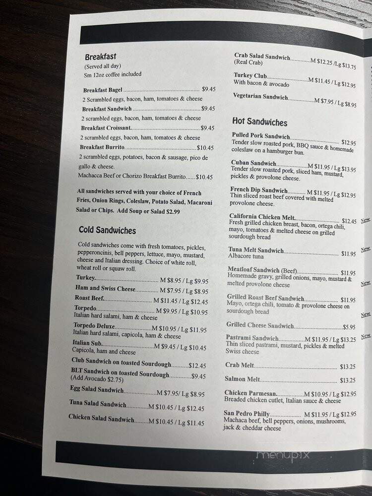 Happy Deli - Los Angeles, CA menu_pic