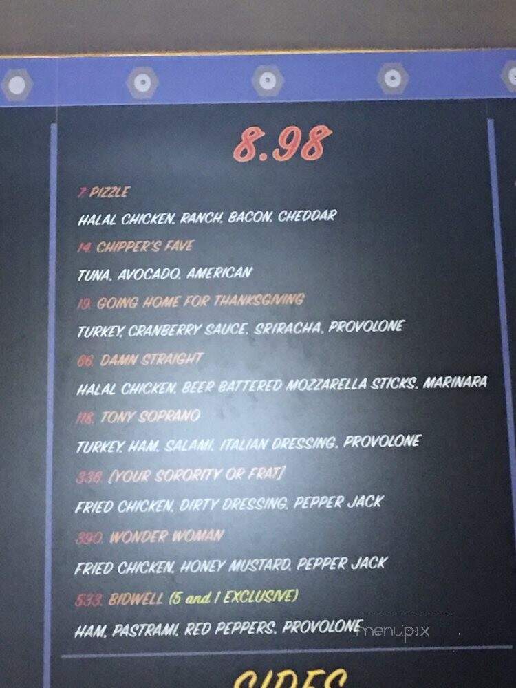 Ike's Place - Chico, CA menu_pic