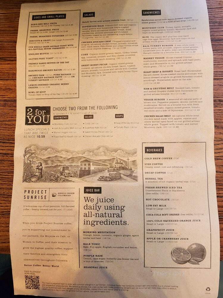 First Watch - Glendale, AZ menu_pic