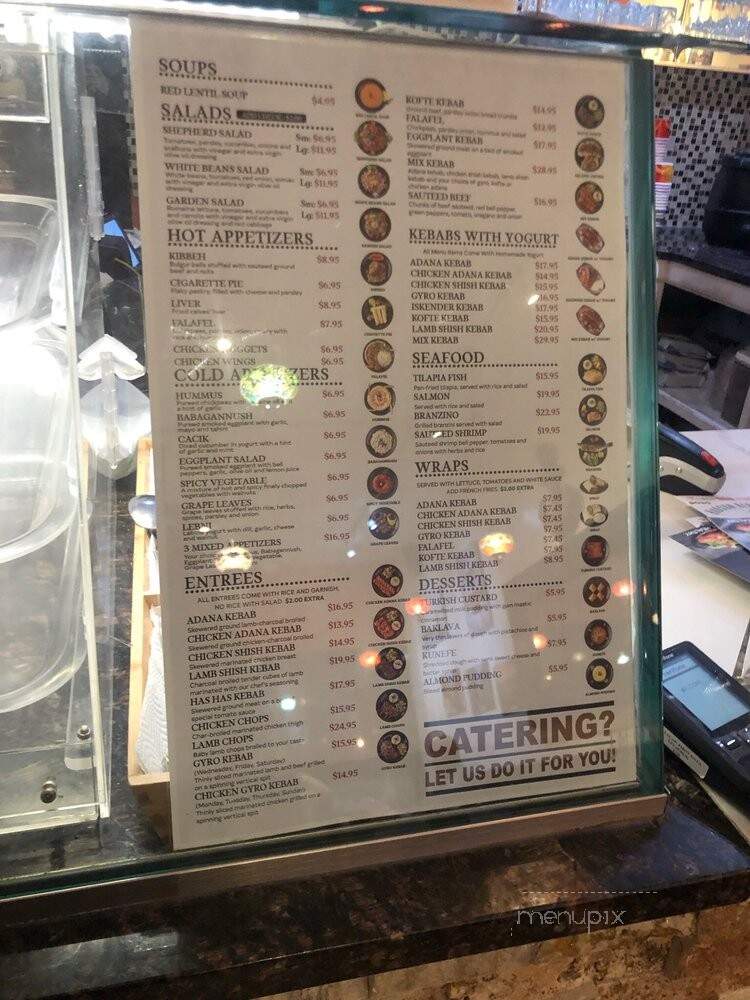 Hudson Kebab House - West New York, NJ menu_pic