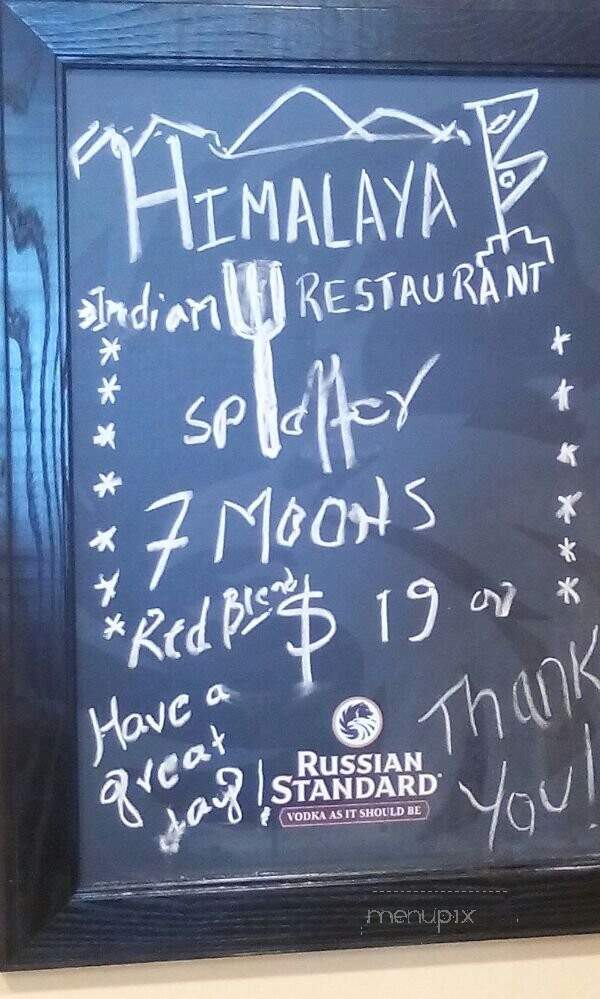Himalaya Restaurant - Berlin, CT menu_pic