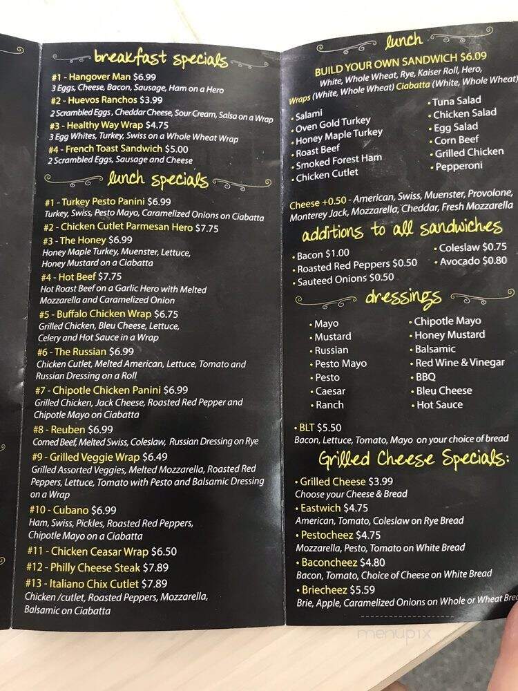 Kate's Corner Cafe - Astoria, NY menu_pic