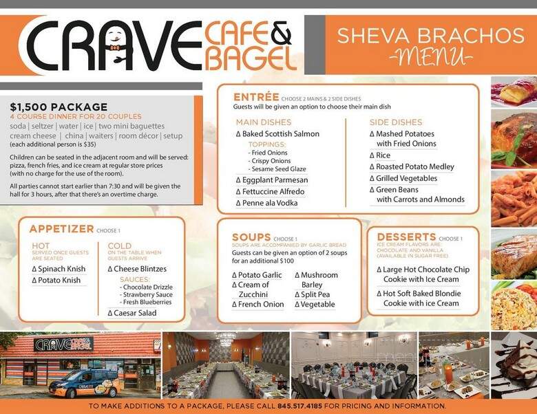 Crave Cafe & Bagel - Monsey, NY menu_pic