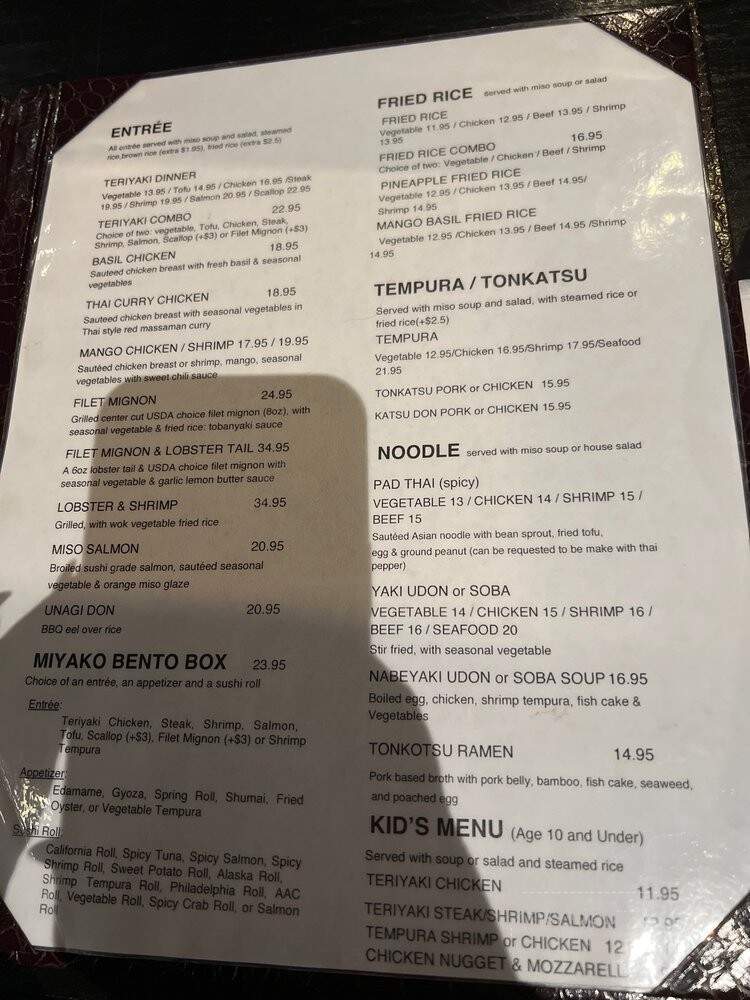 Miyako Sushi & Grill - West Chester, OH