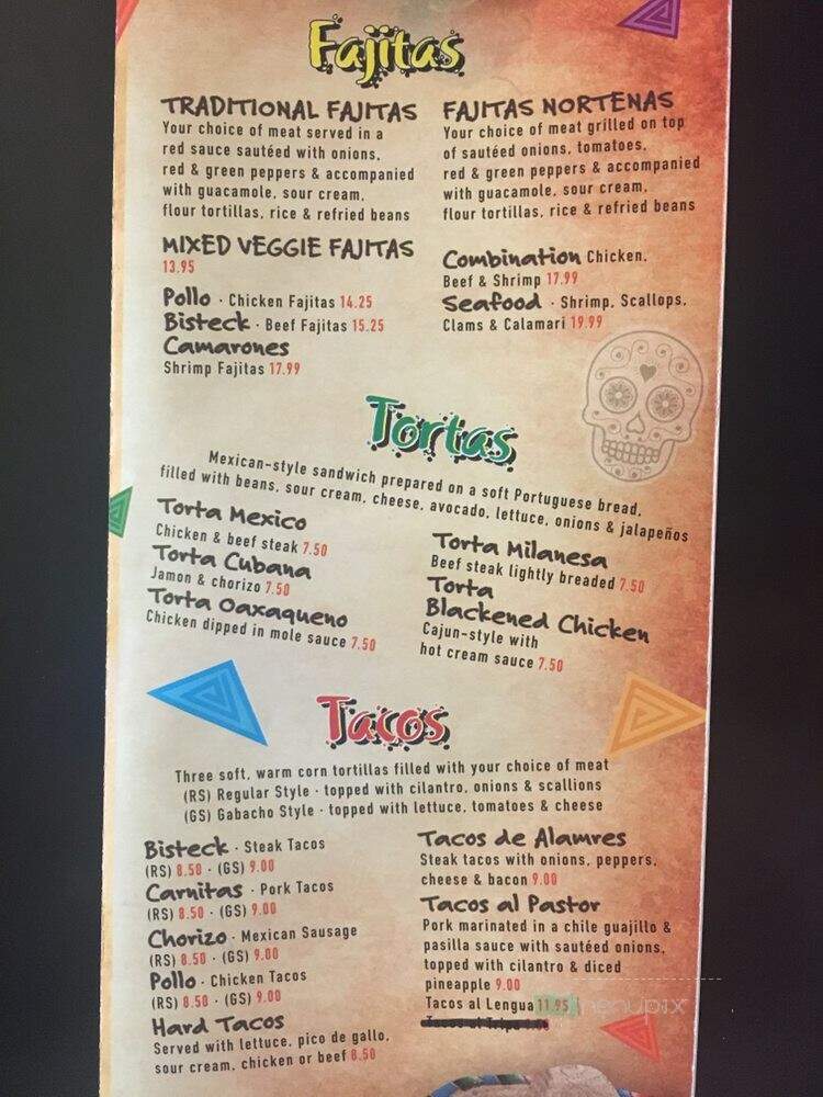 El Tipico - Somers Point, NJ menu_pic