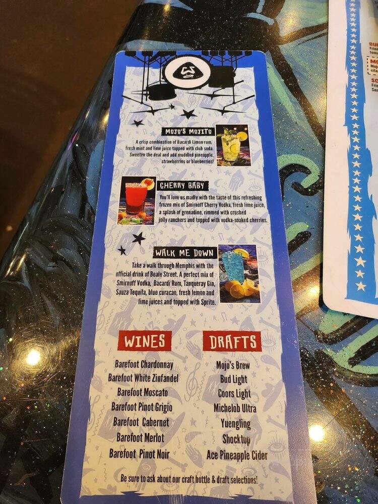 The Mojo Grill & Catering - Belleview, FL menu_pic