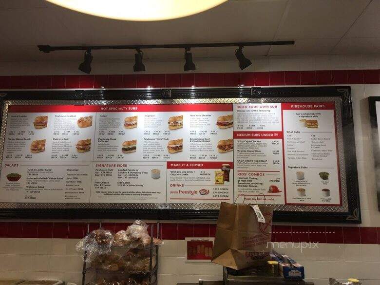 Firehouse Subs - Las Vegas, NV menu_pic