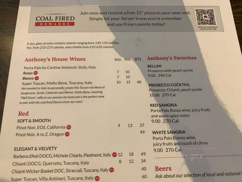 Anthony's Coal Fired Pizza - North Miami, FL menu_pic