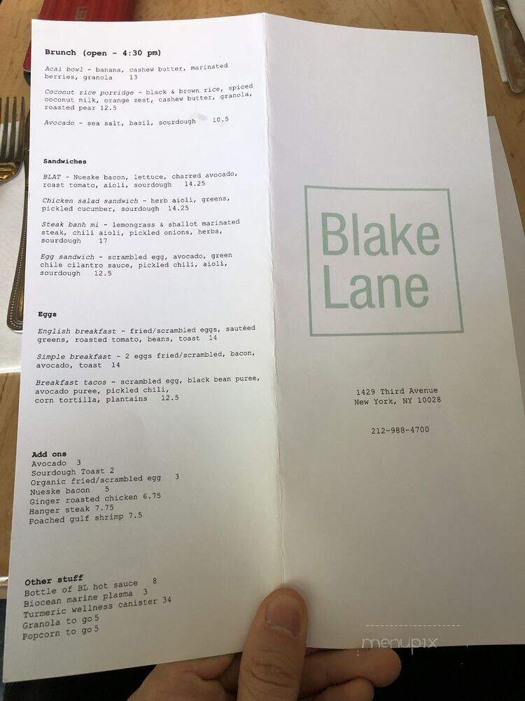 Blake Lane - New York, NY