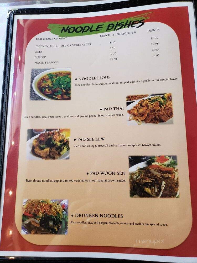 Hideko Sushi & Thai - Sarasota, FL menu_pic