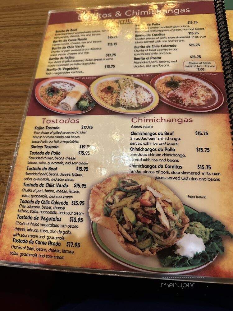 La Cocina Bar & Grill - Santa Clarita, CA menu_pic