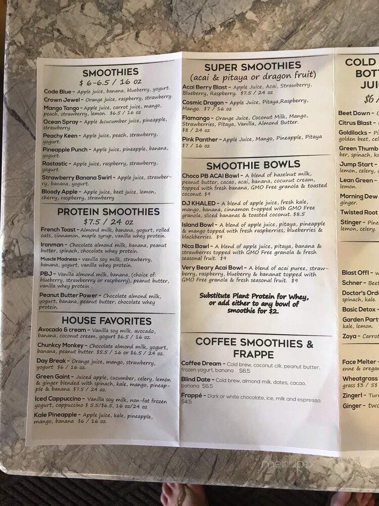 B Good Cafe - Depew, NY menu_pic