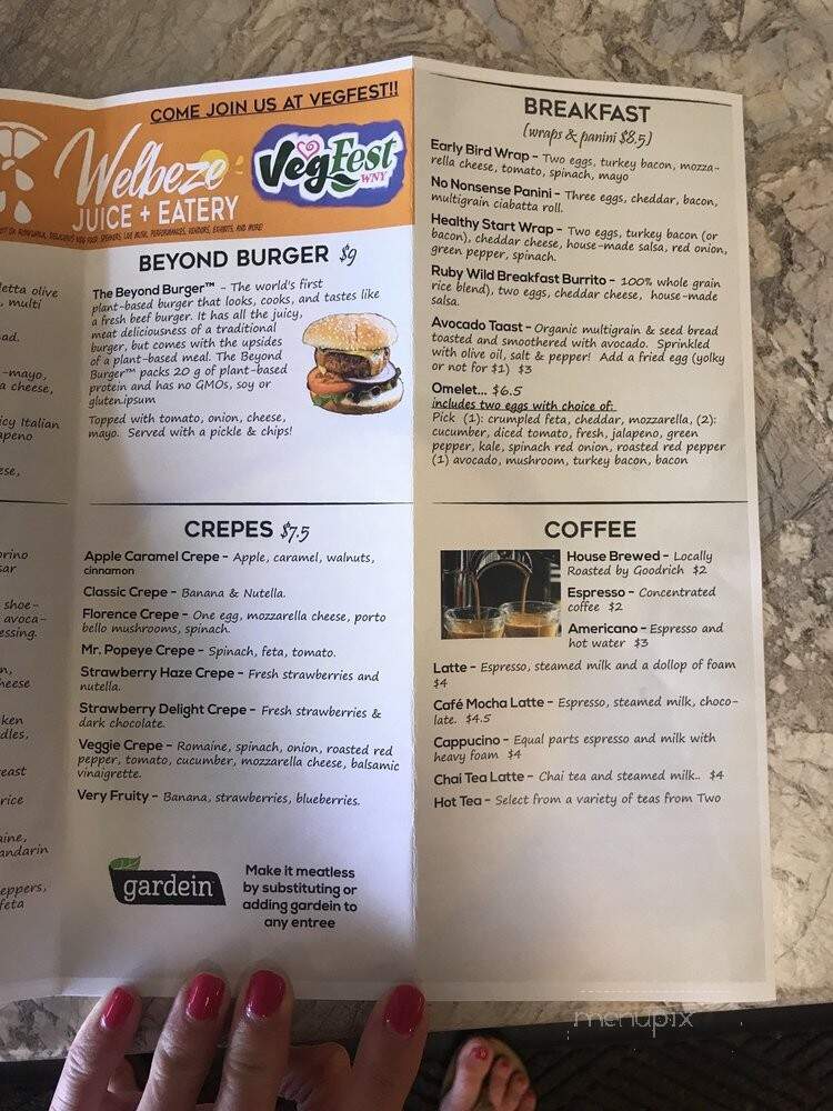 B Good Cafe - Depew, NY menu_pic