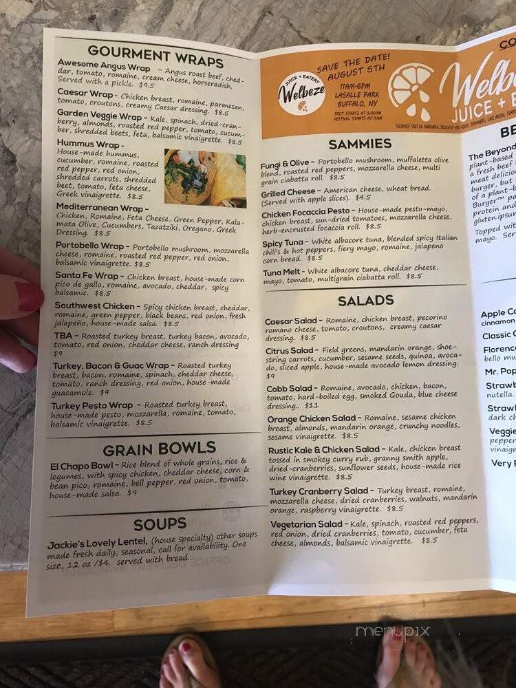 B Good Cafe - Depew, NY menu_pic