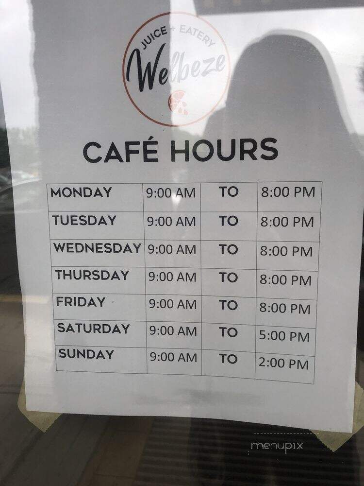 B Good Cafe - Depew, NY menu_pic
