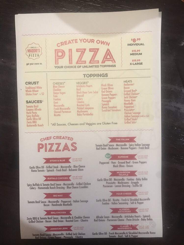 Uncle Maddio's Pizza Joint - Orlando, FL