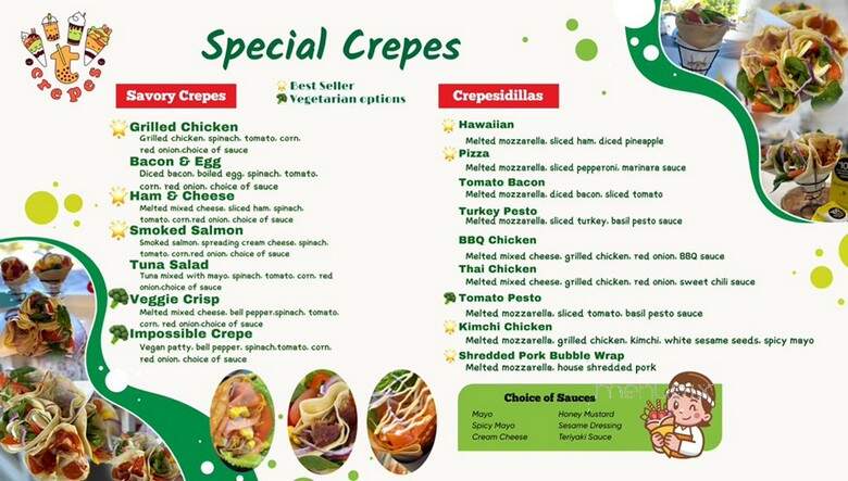 T-Crepes - Folsom, CA menu_pic