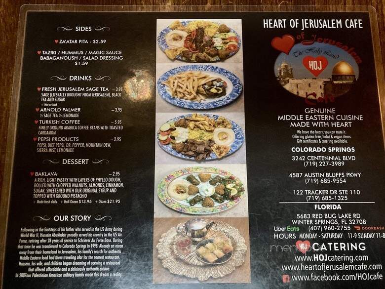Heart Of Jerusalem Cafe - Colorado Springs, CO