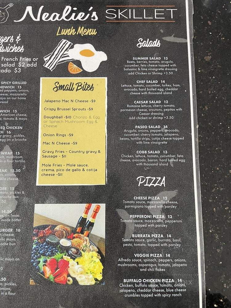 Nealie's skillet - Santa Clarita, CA menu_pic