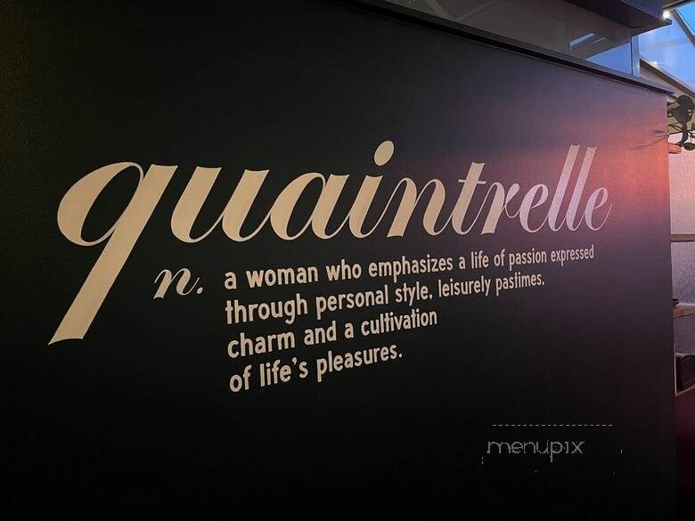 Quaintrelle - Portland, OR menu_pic