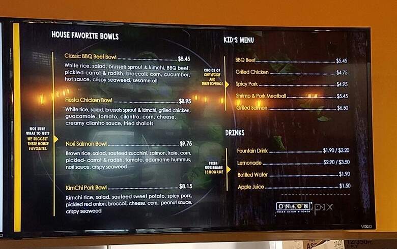 ON + ON KITCHEN - Norwalk, CA menu_pic