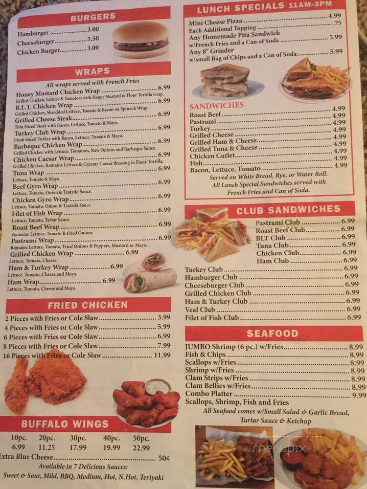 Town Pizza - Lansing, MI menu_pic