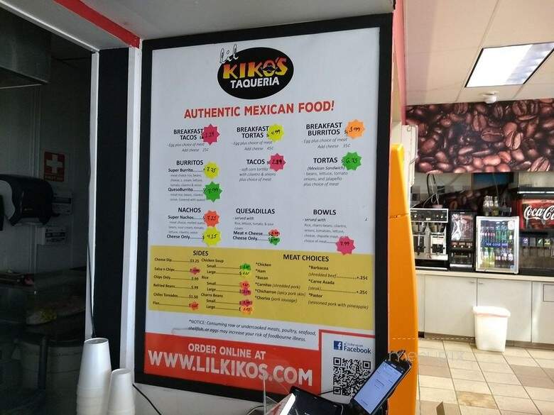 lil Kiko's Taqueria 6 - Johns Creek, GA menu_pic