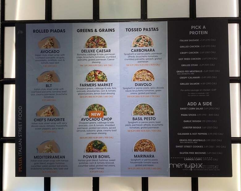 Piada Italian Street Food - Bloomington, MN menu_pic