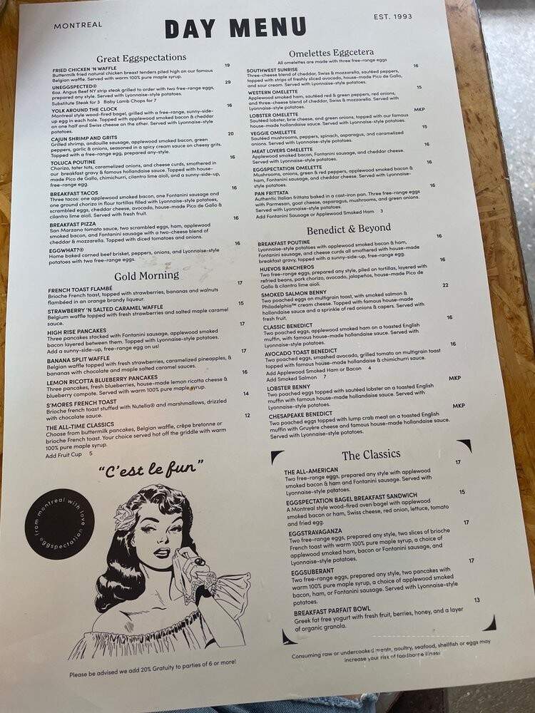 Eggspectation - San Antonio, TX menu_pic