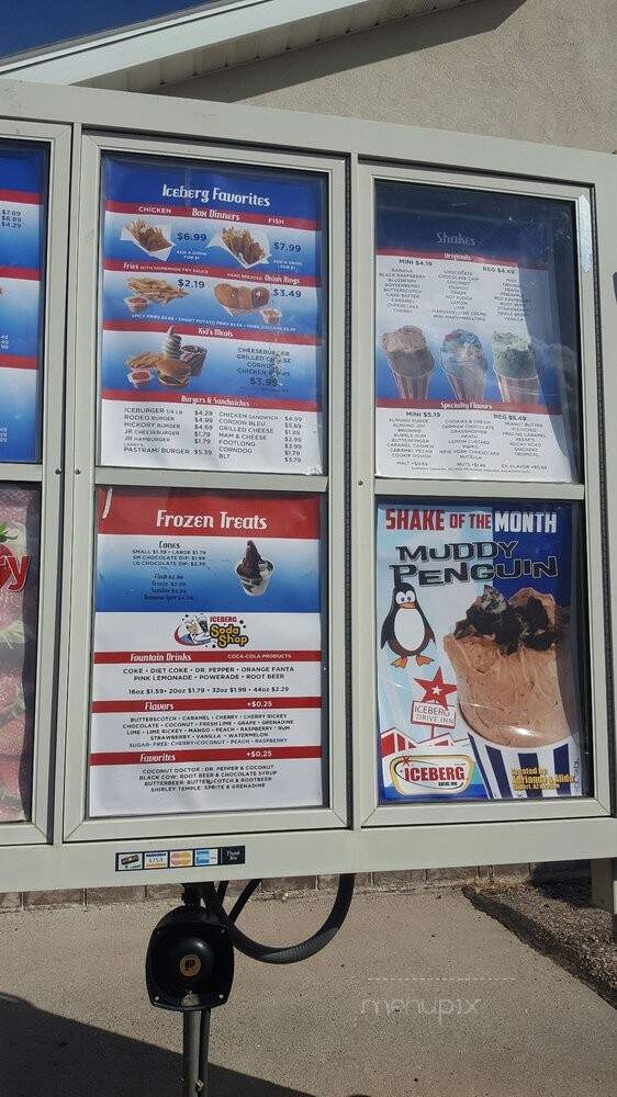 Iceberg - Fillmore, UT menu_pic