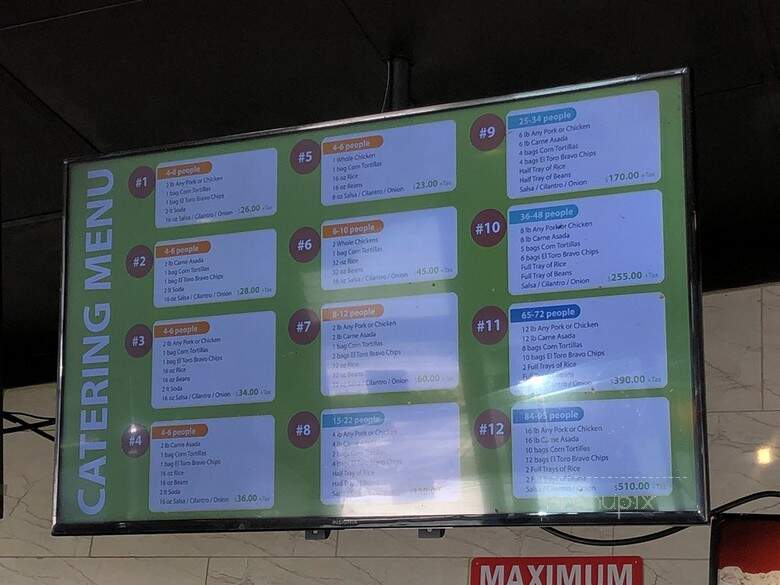 El Toro Bravo - Costa Mesa, CA menu_pic