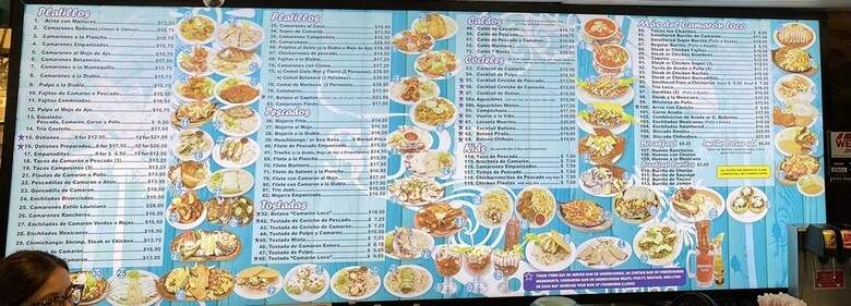 El Camaron Loco - Thornton, CO menu_pic