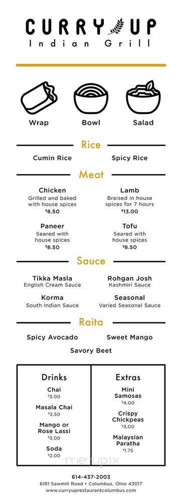 Curry Up Indian Grill - Columbus, OH