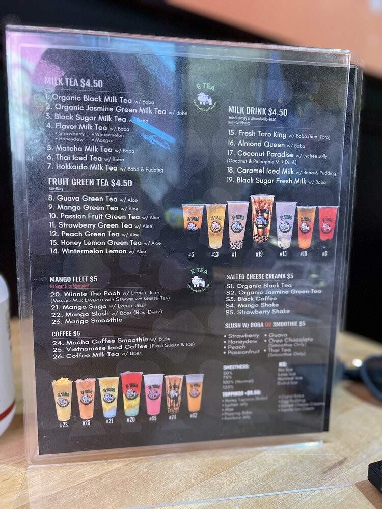 Super Pan - San Francisco, CA menu_pic