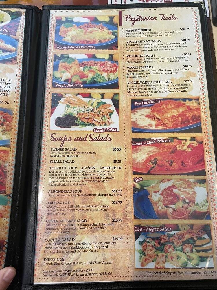 La Hacienda Grill - Brentwood, CA menu_pic