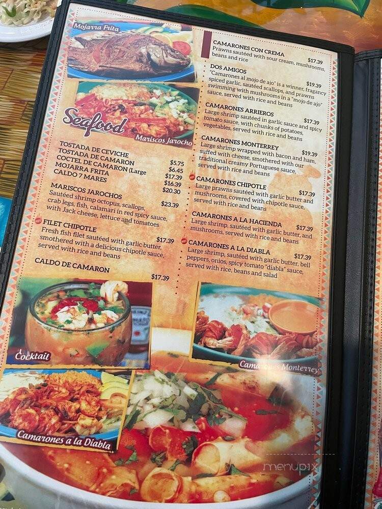 La Hacienda Grill - Brentwood, CA menu_pic