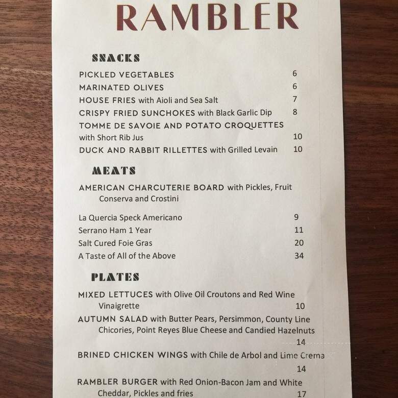 Rambler - San Francisco, CA