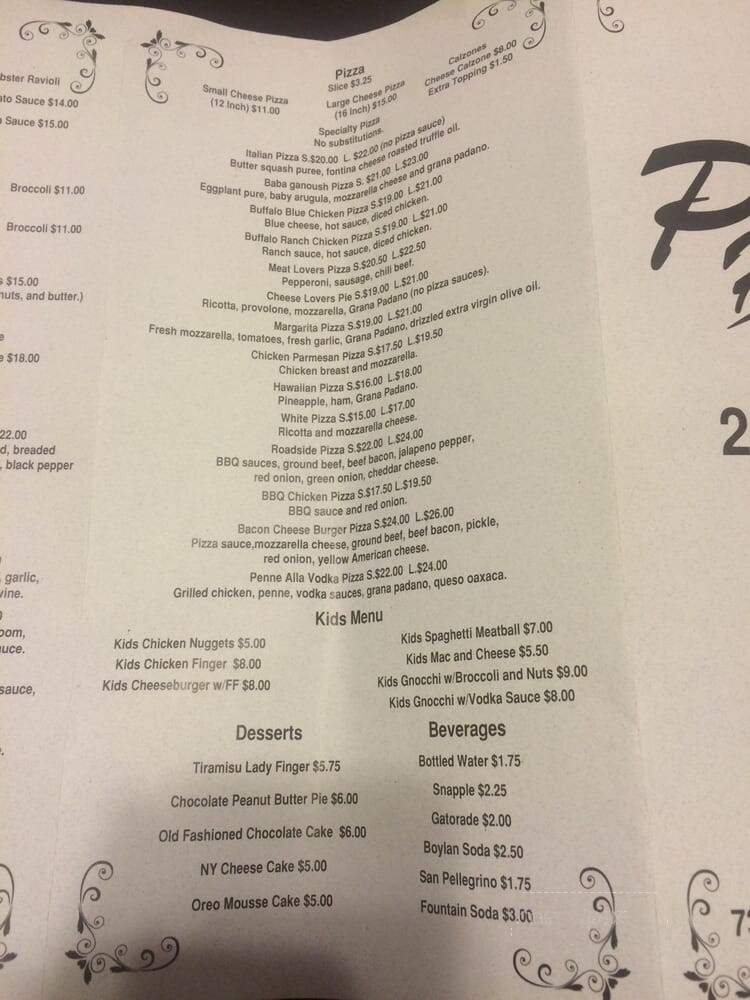 Pizzeria Hoboken - Hoboken, NJ menu_pic