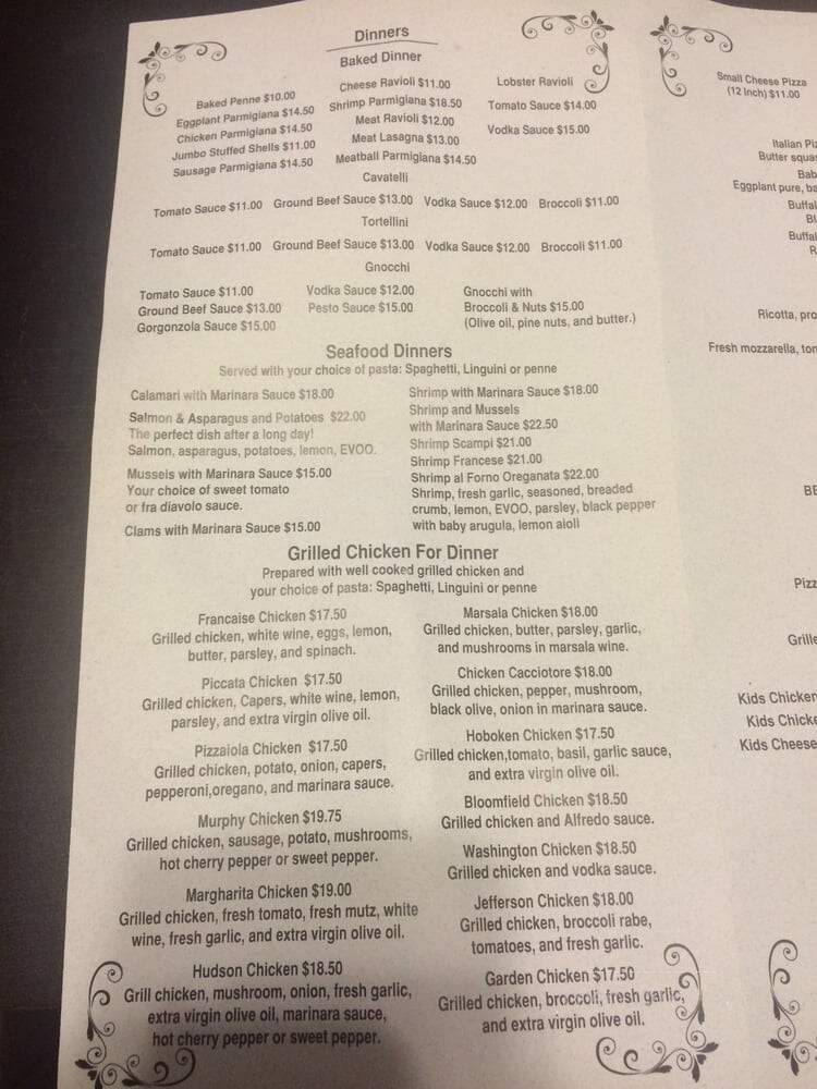 Pizzeria Hoboken - Hoboken, NJ menu_pic