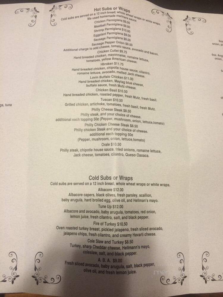Pizzeria Hoboken - Hoboken, NJ menu_pic