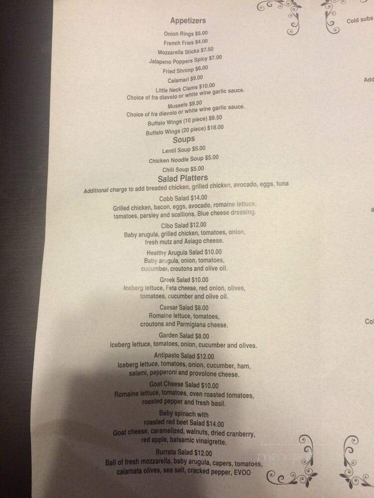 Pizzeria Hoboken - Hoboken, NJ menu_pic